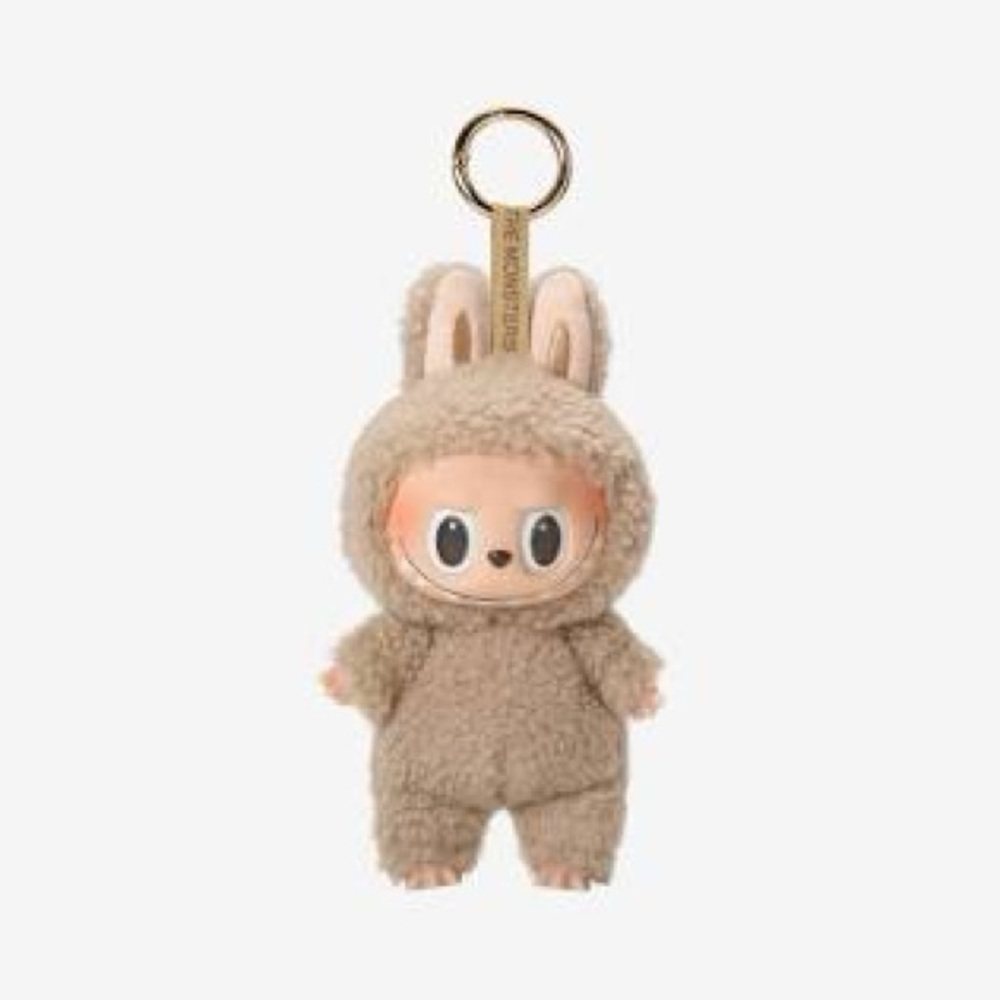NIB Authentic THE MONSTERS Pop Mart Labubu Exciting Macaron Pendant- Toffee